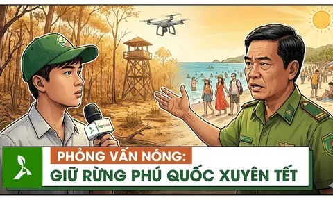 "Chat nóng" với người giữ "lửa" Phú Quốc: Tết này, rừng không được phép nghỉ!