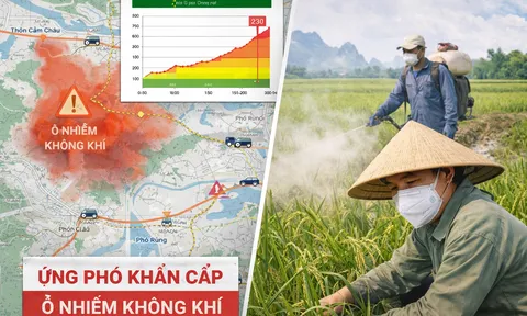 Khi vùng quê "khó thở": Báo động đỏ ô nhiễm không khí đe dọa vựa lúa Việt Nam