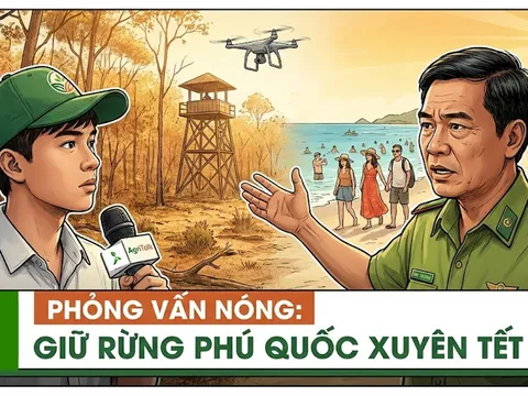 "Chat nóng" với người giữ "lửa" Phú Quốc: Tết này, rừng không được phép nghỉ!