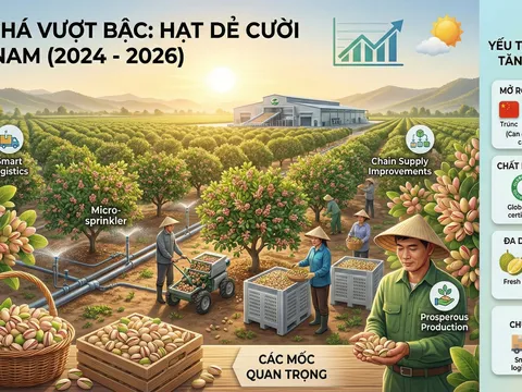 Xuất khẩu rau quả đầu năm 2026: "Cú hích" 67% và câu chuyện từ những tỉ USD