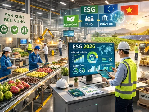 Doanh nghiệp Việt cần hiểu rõ luật ESG từ 2026 để giữ cửa vào EU