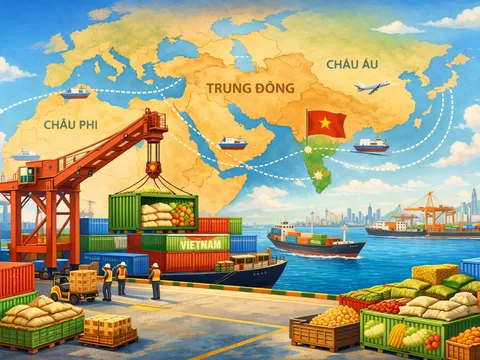 Biến động Trung Đông và "bài toán" chuỗi cung ứng nông sản Việt