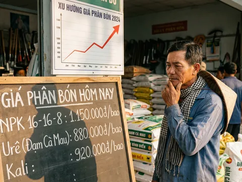 Giá phân bón tăng 30.000–50.000 đồng/bao: Nông dân “gánh nặng” trước vụ mùa